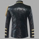 Blazer masculino com colarinho A2650 2