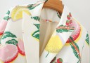 Blazer pour femme avec motif de fruits 2