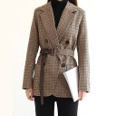 Blazer xadrez feminino B898 3