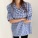 Blazer xadrez feminino P1792 3