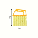 Blind and Ventilation Grille Cleaning Brush 15 x 13 cm Practical Helper for Cleaning Slats Plastic Handle 6