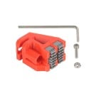 Bloc de curățare a duzei pentru imprimante 3D 2.15 x 2.4 x 1.45 cm Bloc pentru ștergerea duzei Componentă de curățare a capului pentru seria X1 7
