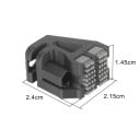 Bloc de curățare a duzei pentru imprimante 3D 2.15 x 2.4 x 1.45 cm Bloc pentru ștergerea duzei Componentă de curățare a capului pentru seria X1 2
