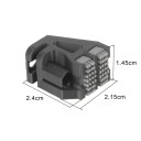 Bloc de nettoyage de buse pour imprimantes 3D 2.15 x 2.4 x 1.45 cm Bloc d'essuyage de buse Pièce de nettoyage de tête pour la série X1 P1 2