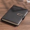 Bloc de notas A5 colorido con tapas suaves retro. Elegante cuaderno con hebilla para notas escolares, laborales y personales. 5