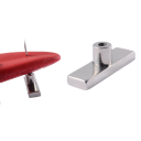 Bloc de soutien pour piercing 1 pièce Acier inoxydable Support stable pour le perçage Outil professionnel pour piercing 2