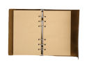 Bloc-notes marin en simili cuir 23,5 x 16,5 cm, 80 feuilles 3