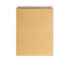 Bloco rasgável sem linhas A5 148 x 210 mm Encadernação espiral na parte superior Bloco de notas para desenhar e escrever Folhas limpas para a escola e escritório 1
