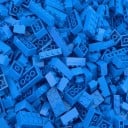 Blocos de construção de várias dimensões 125 g Brinquedo criativo para crianças Peças de construção coloridas Vários tipos de blocos Brinquedo Idade 6+ 4