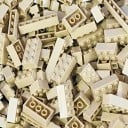Blocos de construção de várias dimensões 125 g Brinquedo criativo para crianças Peças de construção coloridas Vários tipos de blocos Brinquedo Idade 6+ 11