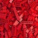 Blocos de construção de várias dimensões 125 g Brinquedo criativo para crianças Peças de construção coloridas Vários tipos de blocos Brinquedo Idade 6+ 3