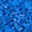 Blocs de construction de différentes tailles 122 pcs Jeu de construction créatif pour enfants 12 types de pièces de construction Blocs 4