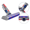 Blød børstehoved til Dyson V7 V8 V10 V11 180° roterende børstehoved med grønt laserlys ABS plast til trægulve 3