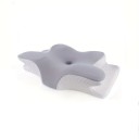 Blød ergonomisk sommerfugleformet pude i memory foam, afslappende hoved- og nakkestøtte, ortopædisk pude, sove- og hvilepude, dekoration, 30x60x13 cm 1