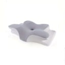 Blød ergonomisk sommerfugleformet pude i memory foam, afslappende hoved- og nakkestøtte, ortopædisk pude, sove- og hvilepude, dekoration, 30x60x13 1