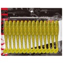 Blød silikone fiskelokke 15 stk. 1,52 g 6,2 cm realistiske gummilokkemad til rovfisk kunstig lokkemad til spinning holdbare og fleksible fiskelokkemad 5