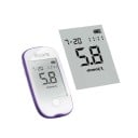 Blodsockermätare för mätning av glukos 20–600 mg/dL 1,1–33,3 mmol/l 500 minnen 5s test 0,6 μl prov Sats med 50 teststickor och 50 lansetter med stickpenna Utan batteri 2