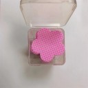 Blomformade bomullsservetter för borttagning av nagellack Nagellackborttagningsmedel Luddfritt rengöringsmedel för nagellack 200 st. 4