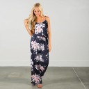 Blommig jumpsuit för kvinnor 6