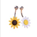 Blomsterformet navlepiercing J1570 3