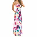 Blomsterkjole med off-shoulder-motiv 5