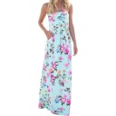 Blomsterkjole med off-shoulder-motiv 1