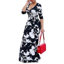 Blomstrede kjoler plus size 6
