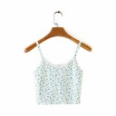 Blomstret crop top til kvinder 1