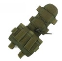 Bloque de equilibrio del casco con bolsillo para batería Colores neutros Sistema de equilibrio para visión nocturna y accesorios Bolsillo adicional para contrapeso 7