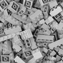 Bloques de construcción de varios tamaños 122 piezas Juegos de construcción creativos para niños 12 tipos de piezas de construcción Bloques coloridos Juguete educativo para juego creativo 12