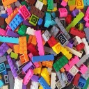 Bloques de construcción de varios tamaños 125 g Kits de construcción creativos para niños Piezas de construcción coloridas Diferentes tipos de bloques Kits de construcción Edad 6+ 16