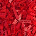 Bloques de construcción de varios tamaños 125 g Kits de construcción creativos para niños Piezas de construcción coloridas Diferentes tipos de bloques Kits de construcción Edad 6+ 3