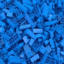 Bloques de construcción de varios tamaños 250 g Kits de construcción creativos para niños Bloques de construcción coloridos Diferentes tipos de bloques Kits de construcción Edad 6+ 4