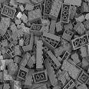 Bloques de construcción de varios tamaños 250 g Kits de construcción creativos para niños Bloques de construcción coloridos Diferentes tipos de bloques Kits de construcción Edad 6+ 6