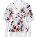 Blouse avec nœud en grandes tailles 1