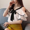 Blouse de soirée avec volants 3