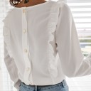 Blouse Femme avec Volants 1