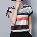 Blouse rayée pour femmes 1
