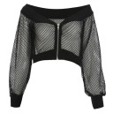 Blouse sexy noire Angelina 1
