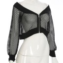 Blouse sexy noire Angelina 4