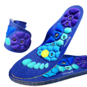 Blue Insoles Soft Comfortable Footbeds Pressure Relief While Walking Universal Foot Liners Breathable Insoles for Everyday Wear 3