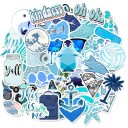 Blue Stickers 50 pcs E190 1