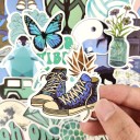 Blue Stickers 50 pcs E208 3