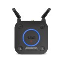 Bluetooth 5.0 Audio Transmitter for Wireless Headphones and Speakers Optical and Coaxial Input 3.5 mm Jack Connection for 2 Devices Range 10 m 1