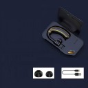 Bluetooth 5.0 Handsfree Earbud Behind the Ear with Charging Case for Calls Ear Tip Frequency Range 20 Hz to 20 kHz Cable and Tips Included 5