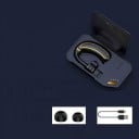 Bluetooth 5.0 handsfree -kuulokkeet korvassa latausrasialla puheluja varten Korvakuuloke Taajuusalue 20 Hz - 20 kHz Kaapeli ja suojukset 5