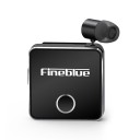 Bluetooth 5.0 handsfree oortje met microfoon en clip Oproepen en muziek bedienen Bereik 10 m Batterijduur 10 uur Afmetingen 3,6 x 3,6 x 1,2 cm 2