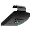 Bluetooth 5.0 kihangosító autóskészlet Hifi hangszóró 2W DSP zajszűrős MP3 lejátszó napellenző csiptető 2 telefon párosítása GPS audio 4