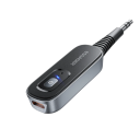 Bluetooth 5.1 Audioadapter 3,5 mm und Typ-C Sender und Empfänger Kabelloser AUX-Adapter für PC TV-Lautsprecher Auto Kompakte Akkulaufzeit 140 mAh 3