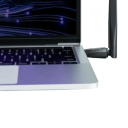 Bluetooth 5.4 USB adapter 150M Windows 11/10/8.1 vezeték nélküli egérhez, billentyűzethez, fejhallgatóhoz, sztereó audio vevőegységhez, adóhoz, A2DP HID HFP-hez 3